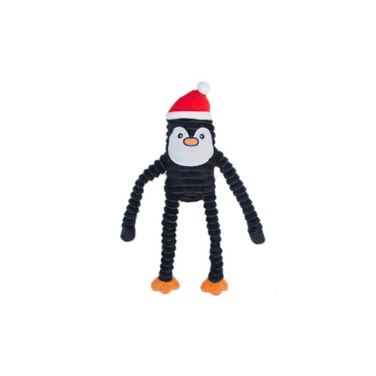 Hondenspeelgoed - Holiday Crinkle Penguin Small