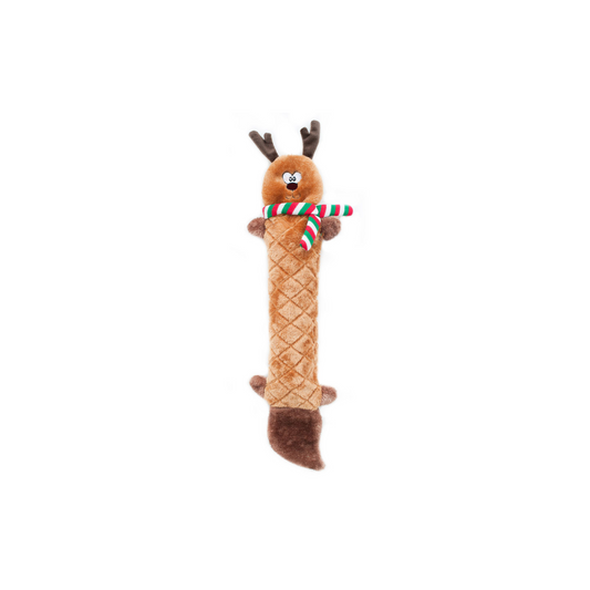 Kerst hondenspeelgoed - Holiday Jigglerz Reindeer
