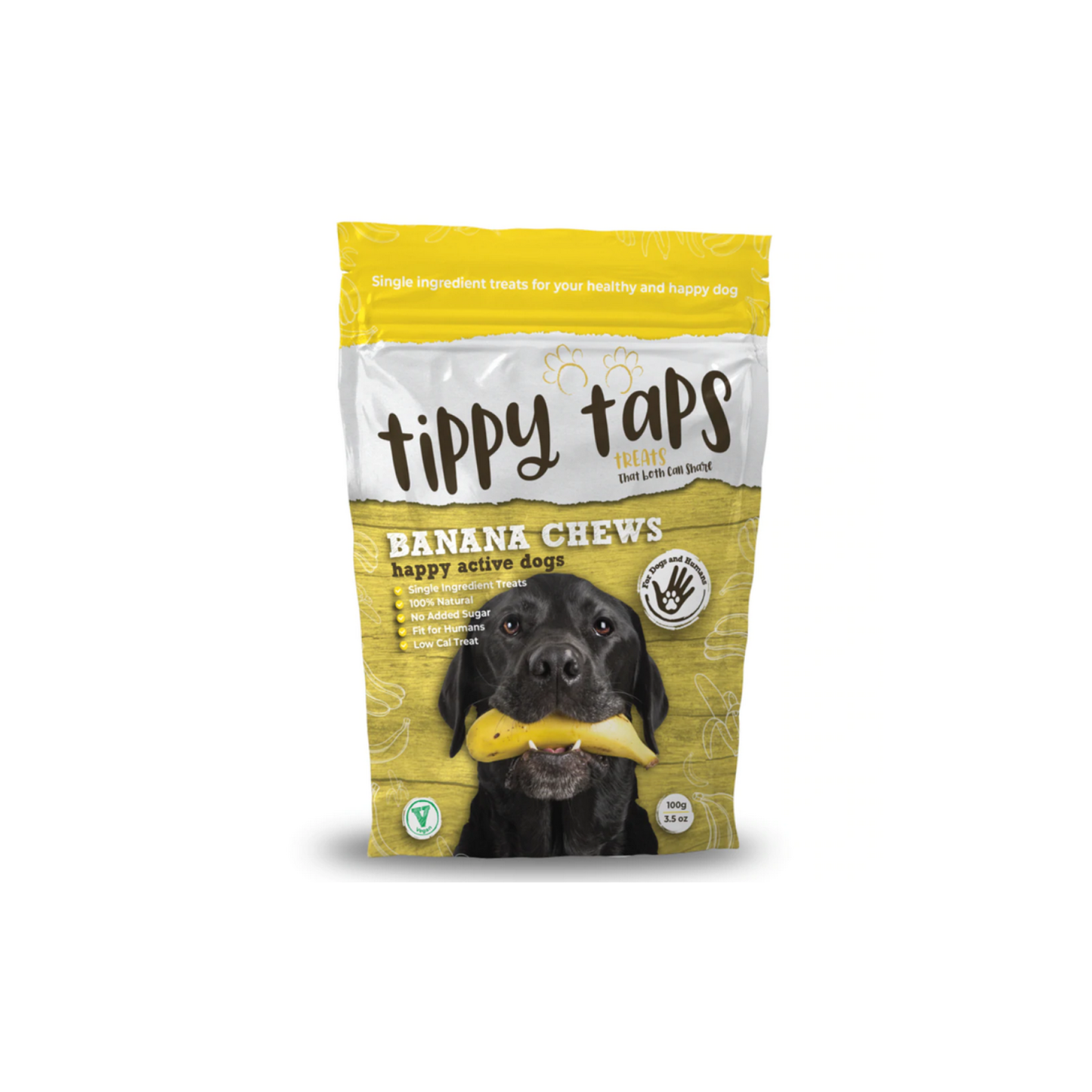 Hondensnack - Tippy Taps - Banaan