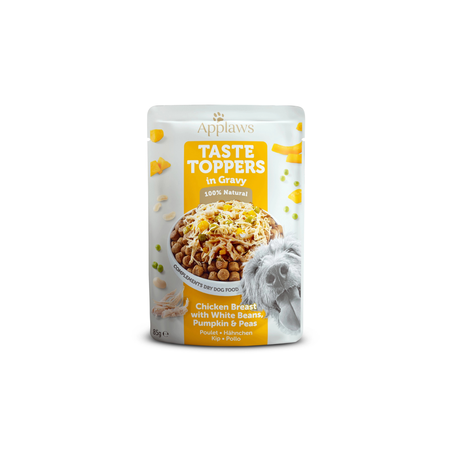 Applaws - Dog Taste Toppers - Kip met witte bonen in jus 85 gr.