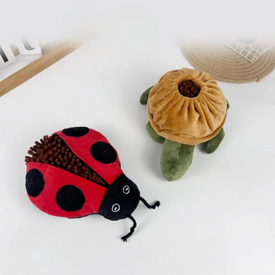 Snuffelspeelgoed voor honden - Cheerhunting - Snuffy schildpad of lieveheersbeestje