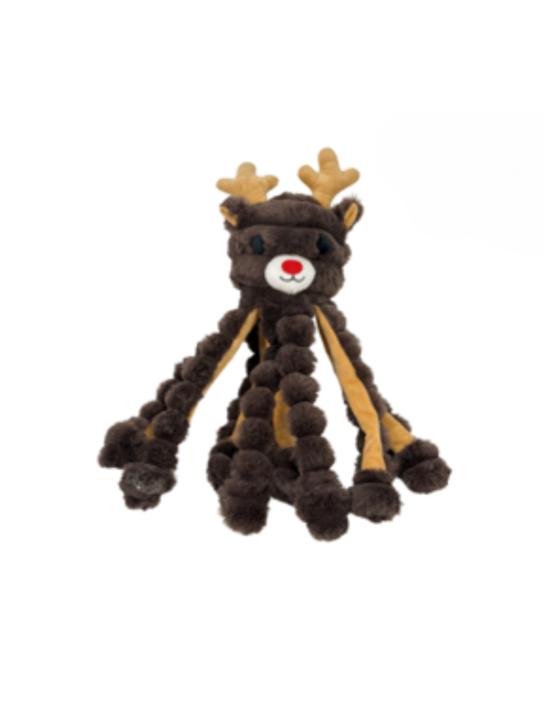 Kerst hondenspeelgoed - Gorpets - Rendier octopus