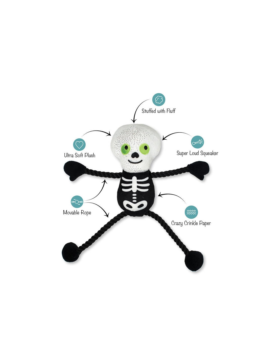 Hondenspeelgoed -Fringe - Got A Bone To Pick | Touw