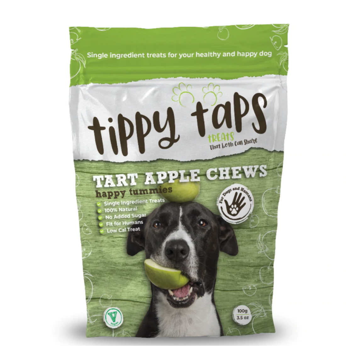 Hondensnack - Tippy Taps - Groene appel