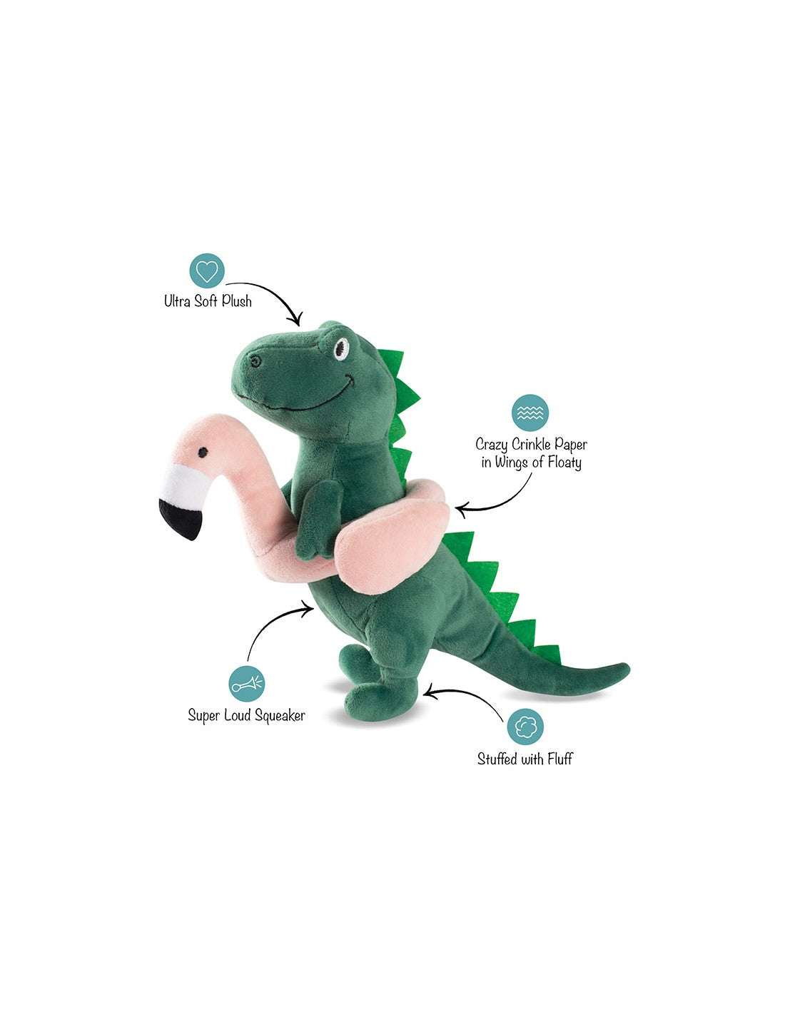 Hondenspeelgoed - Fringe - Pool time rex