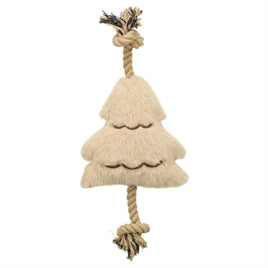 Kerst hondenspeelgoed - Trixie - Kerstboom met touw