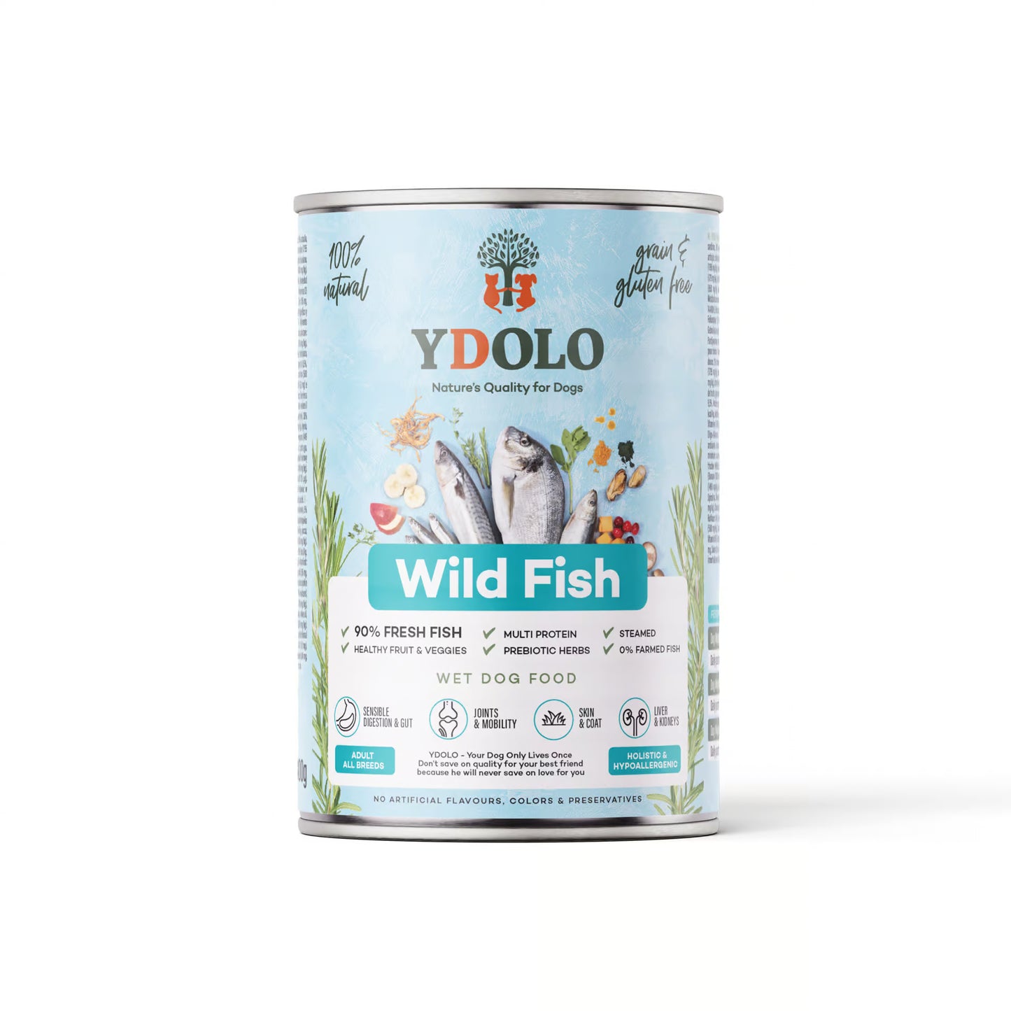 Hondenvoer - YDOLO - Wild Fish Natvoer